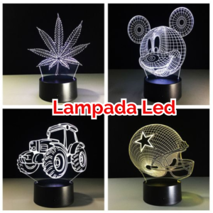 Lampada Led 3D